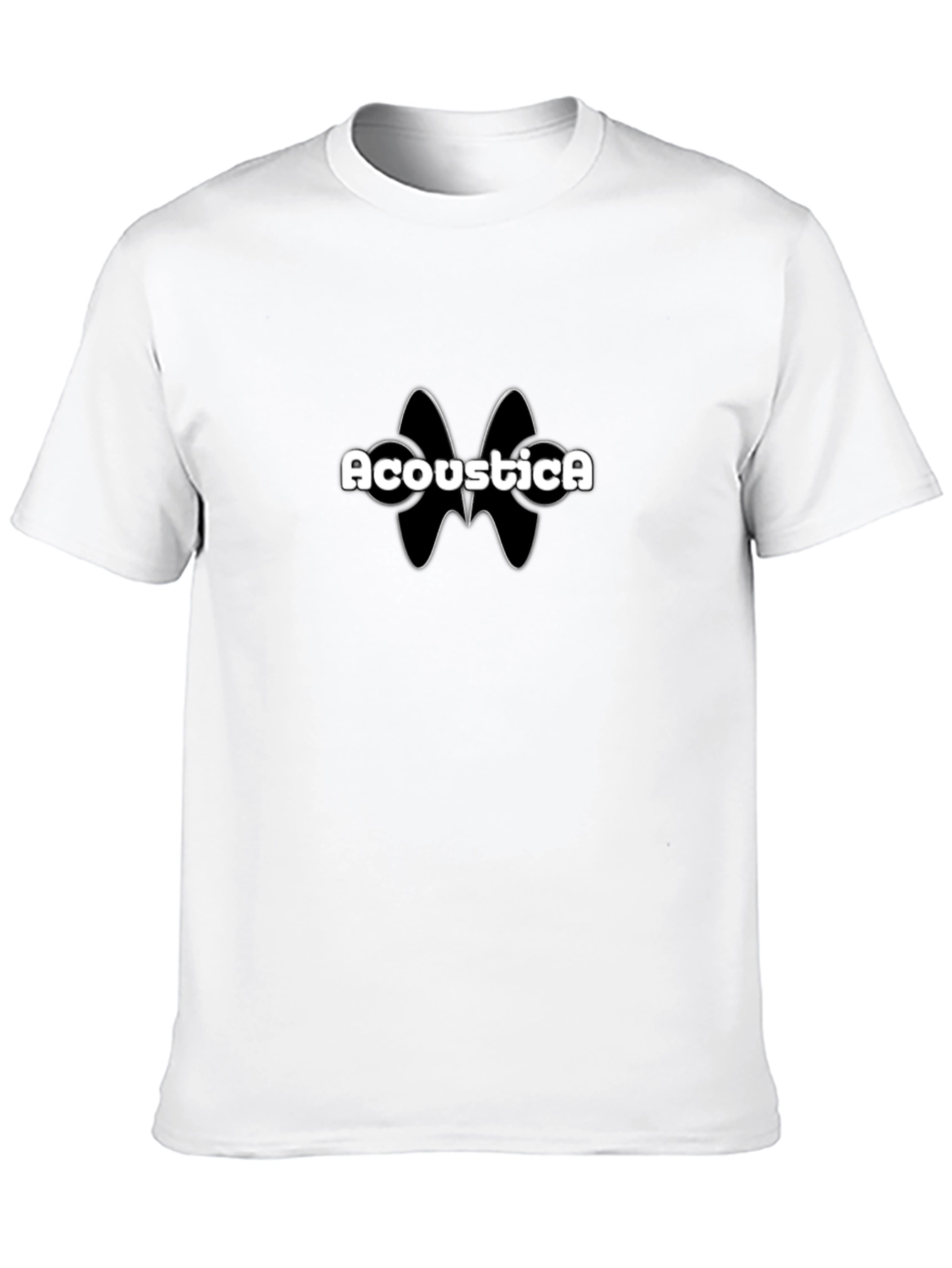 Acoustica Graphic T-Shirt - Classic Black Tee