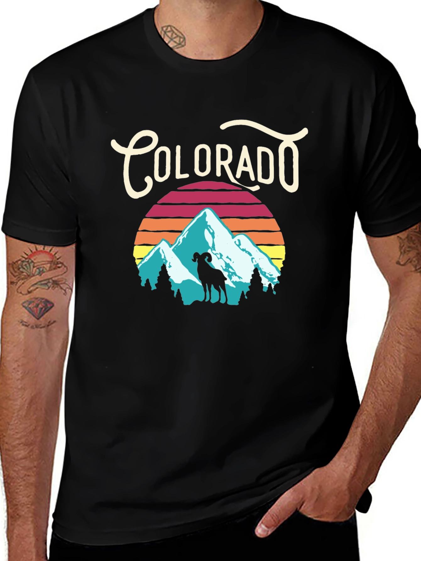 Colorado Mountain Graphic Tee