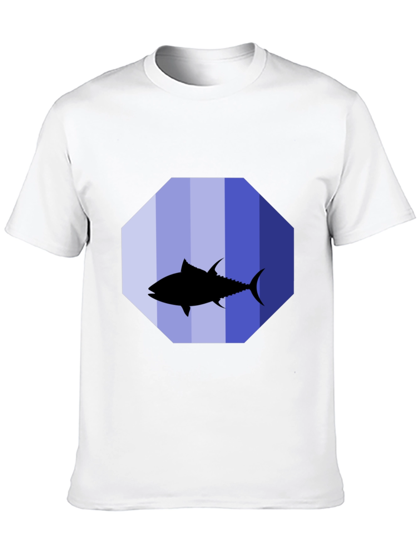 Tuna Silhouette Graphic Tee - Black