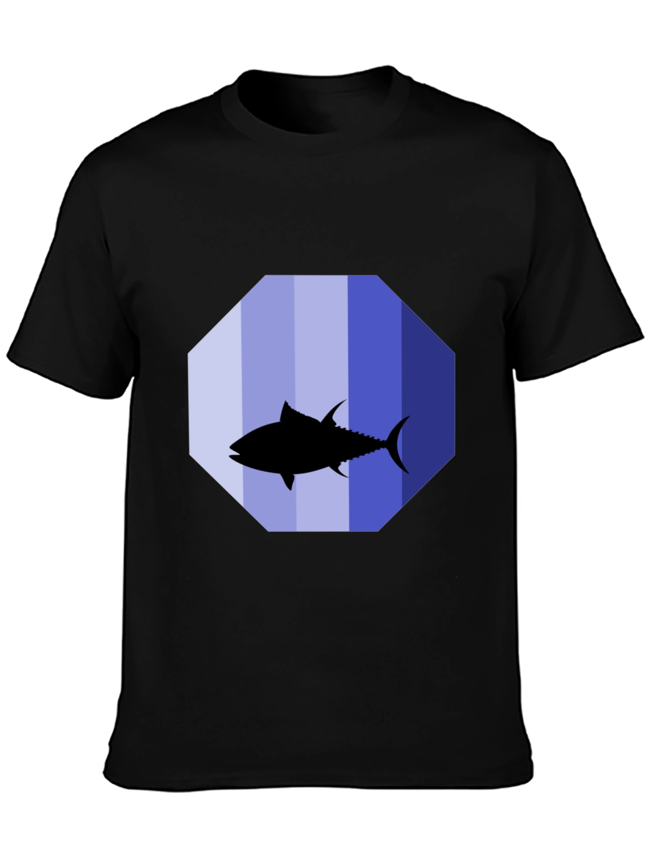 Tuna Silhouette Graphic Tee - Black