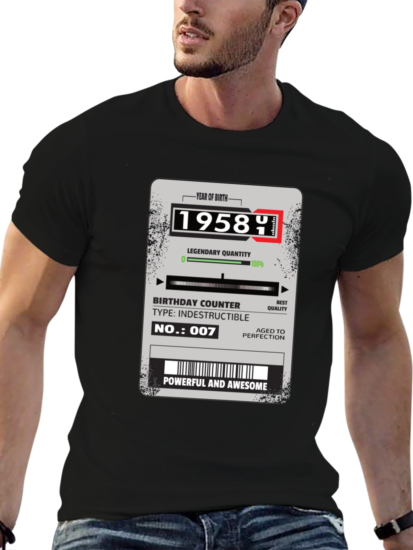 1958 Birthday Year T-Shirt