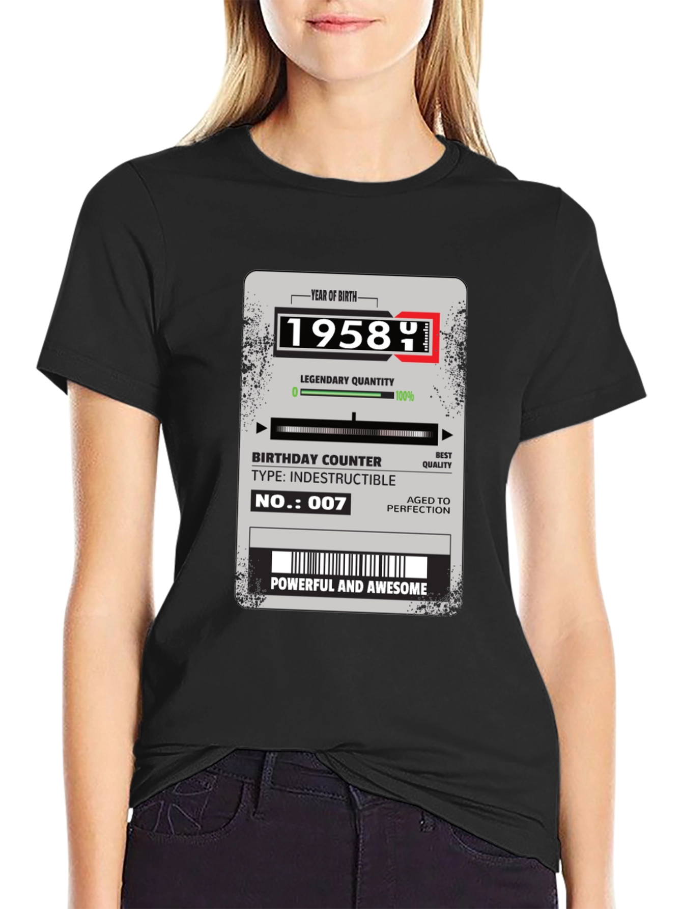 1958 Birthday Year T-Shirt