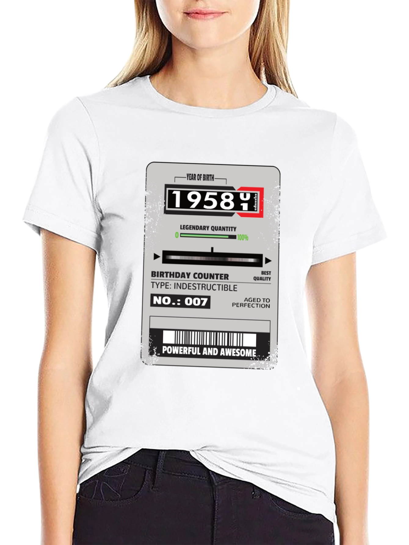 1958 Birthday Year T-Shirt
