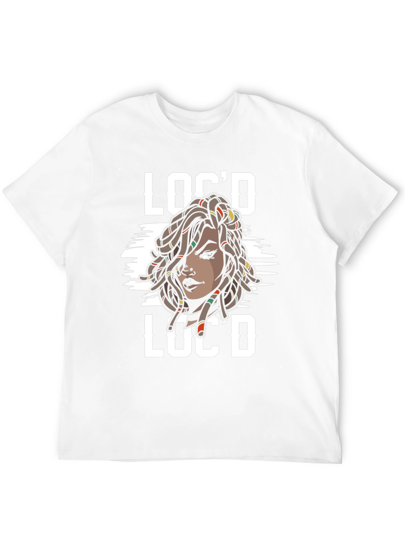 Locd Locd T-Shirt - Afrocentric Graphic Tee