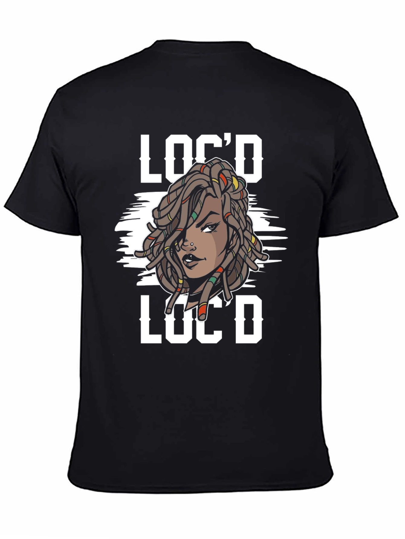 Locd Locd T-Shirt - Afrocentric Graphic Tee