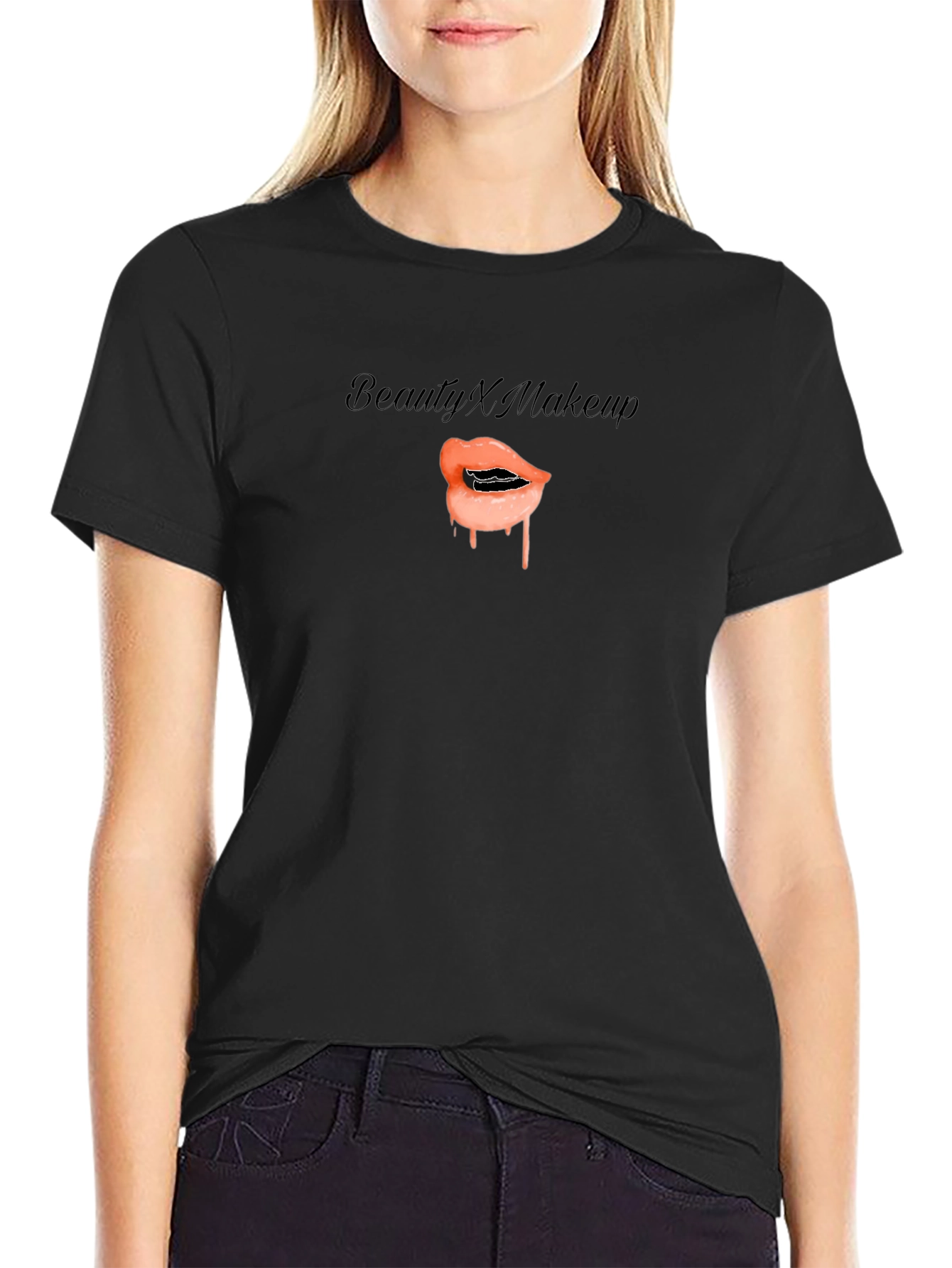BeautyXMakeup Lips Graphic T-Shirt