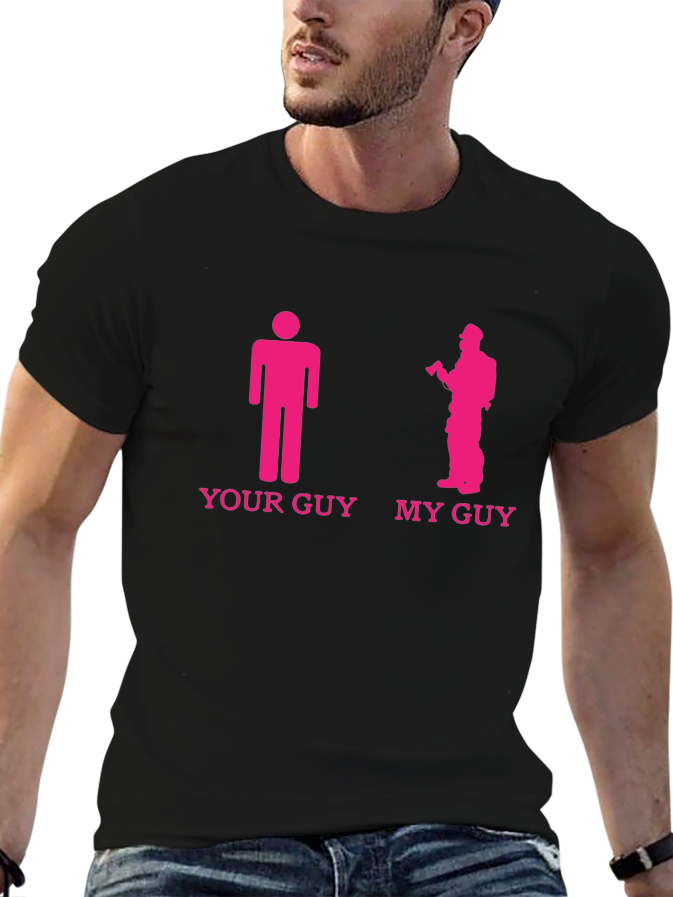 Your Guy My Guy Firefighter T-Shirt