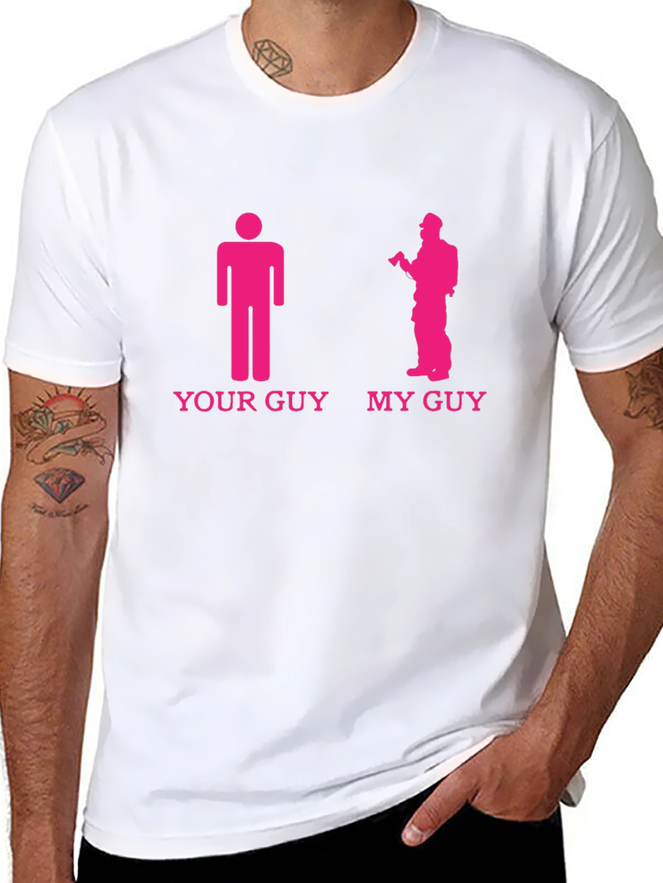 Your Guy My Guy Firefighter T-Shirt