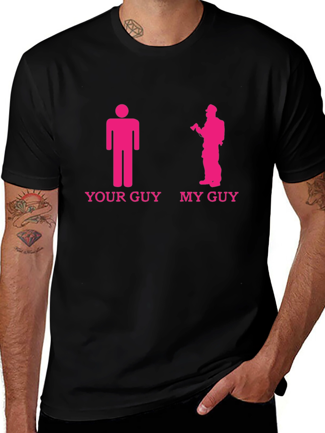 Your Guy My Guy Firefighter T-Shirt