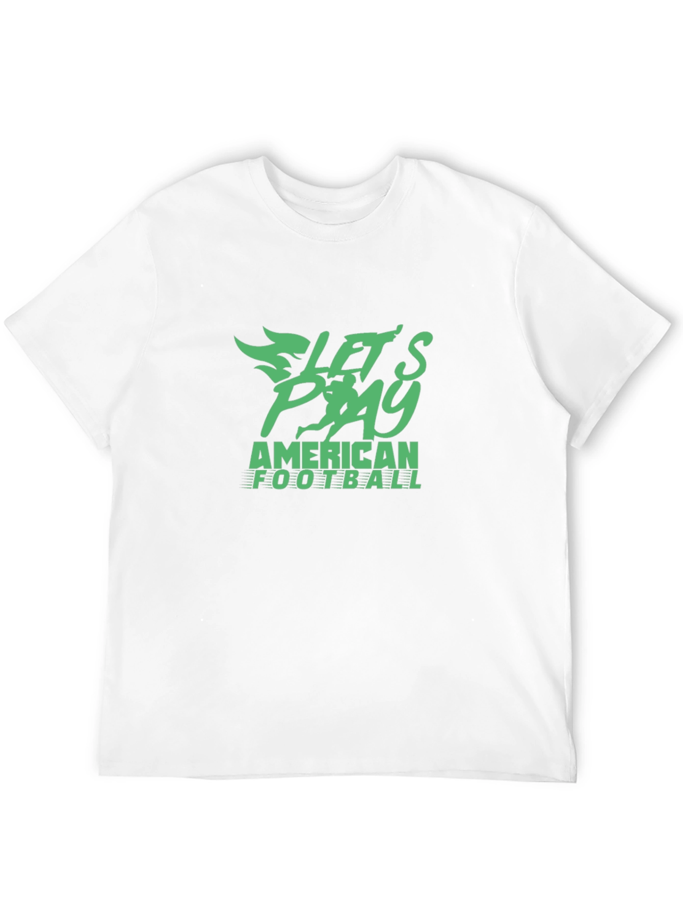 Lets Play Football Graphic Tee