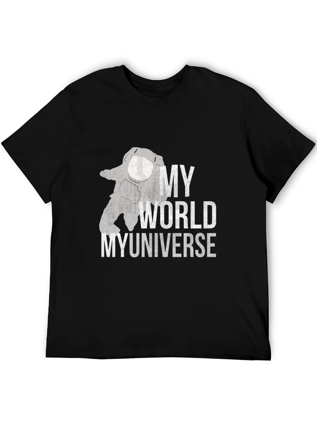 My World My Universe Graphic Tee - Black