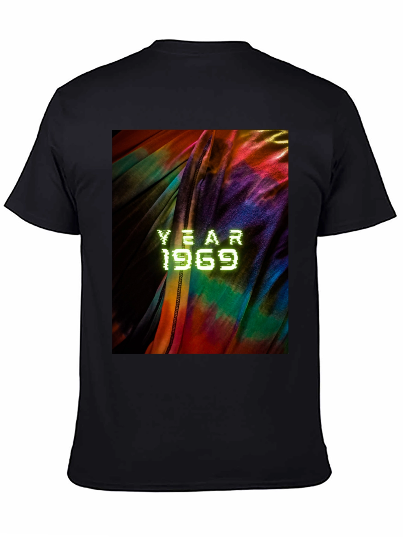 Year 1969 Tie Dye Graphic Tee