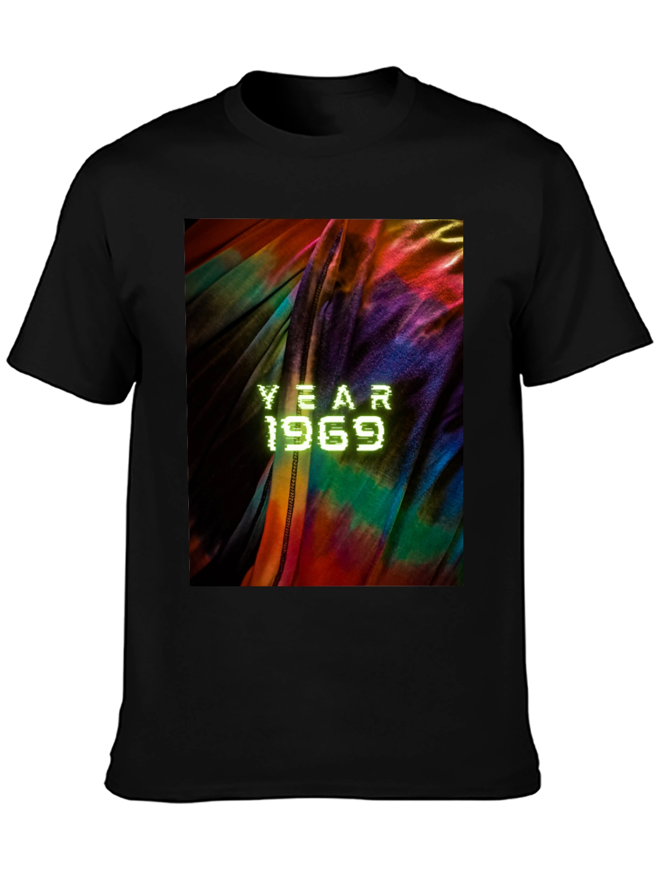 Year 1969 Tie Dye Graphic Tee