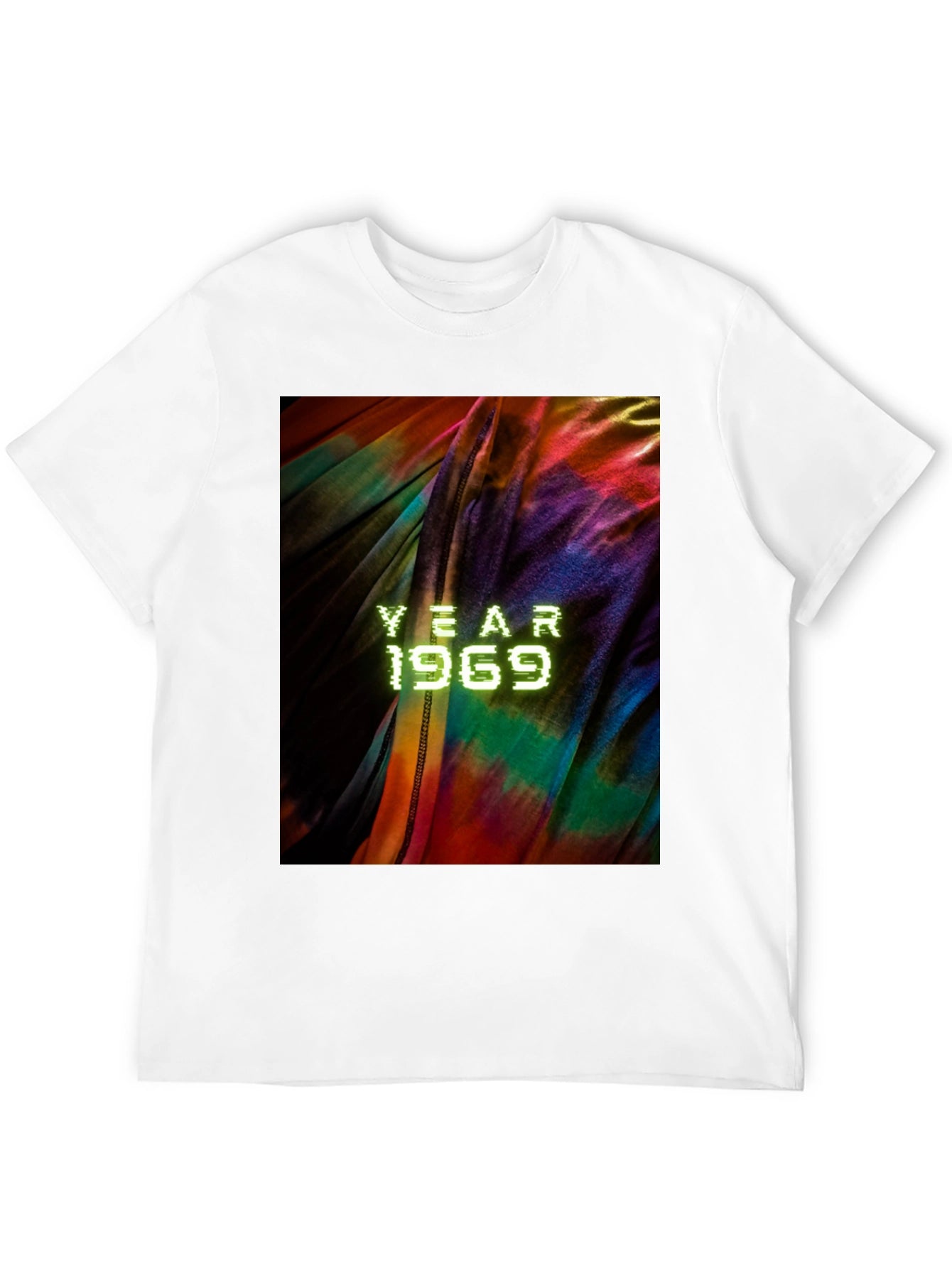Year 1969 Tie Dye Graphic Tee