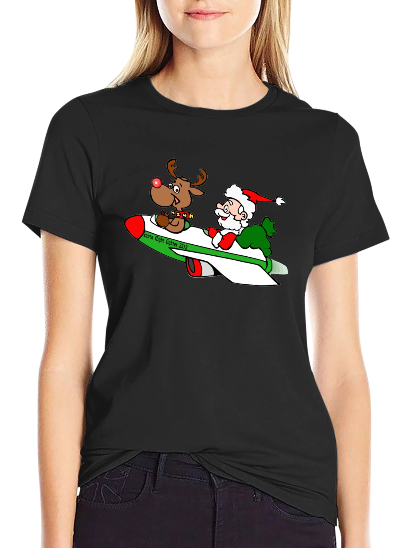 Santas Rocket T-Shirt