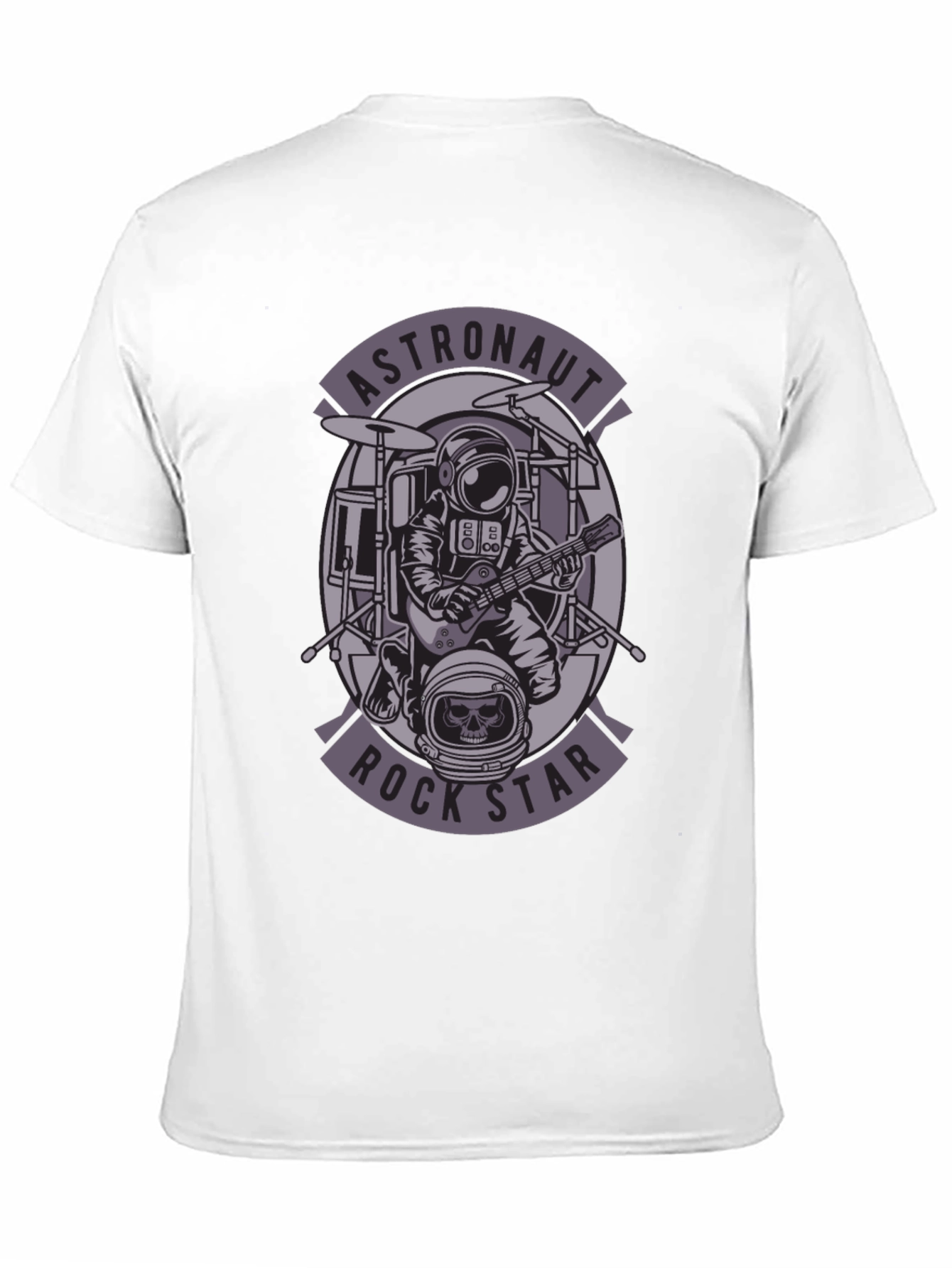 Astronaut Rock Star Graphic Tee