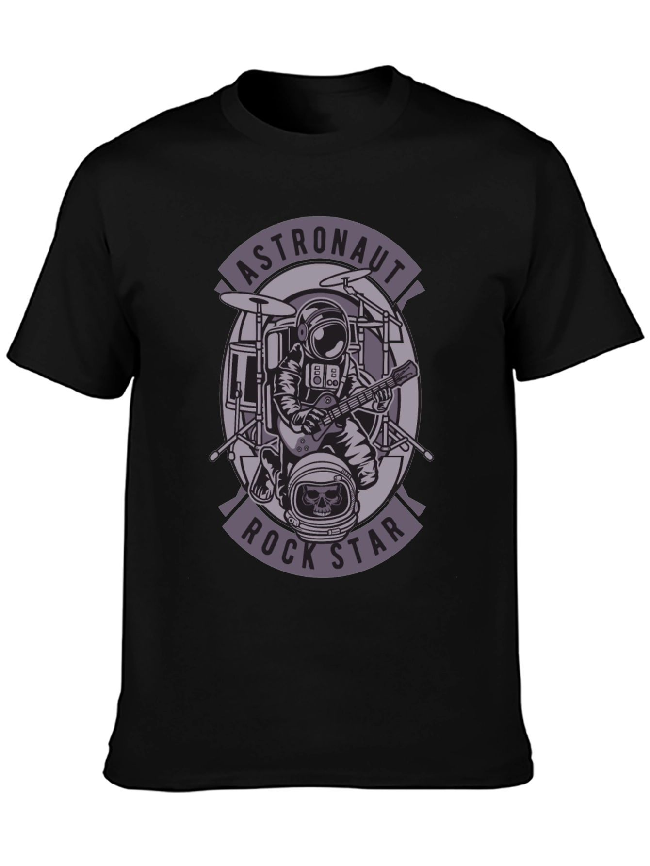 Astronaut Rock Star Graphic Tee