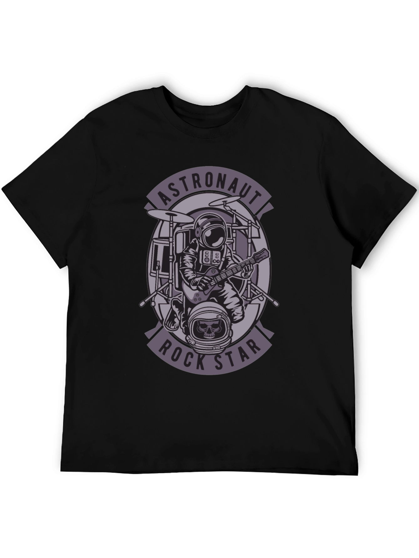 Astronaut Rock Star Graphic Tee