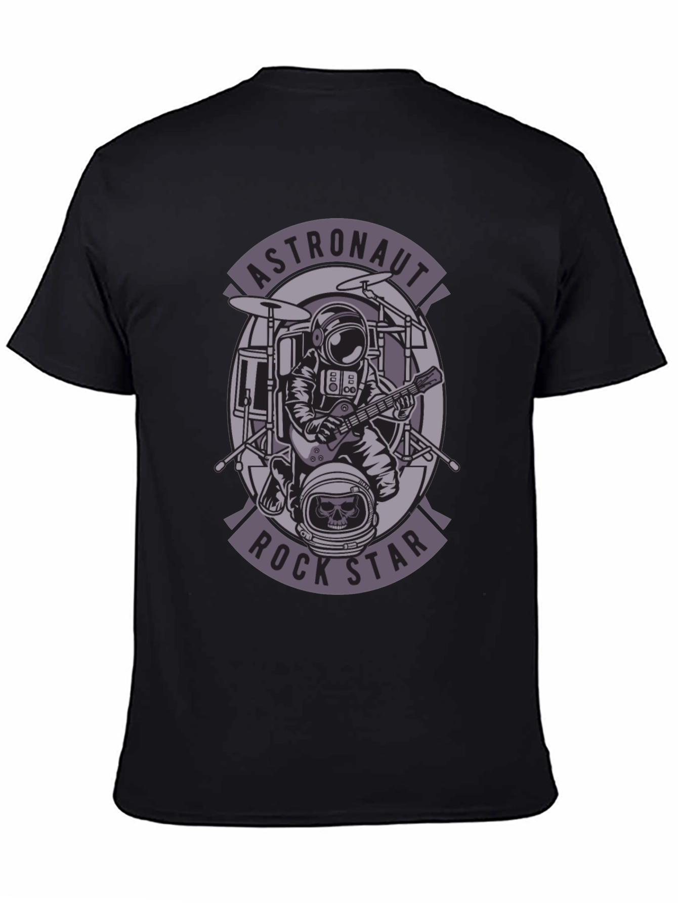 Astronaut Rock Star Graphic Tee
