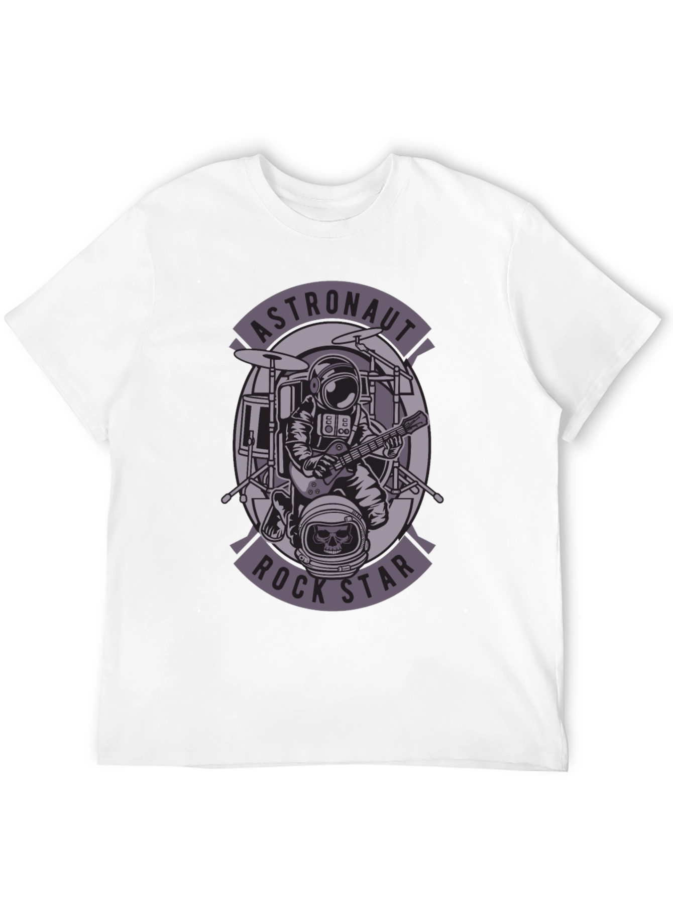 Astronaut Rock Star Graphic Tee