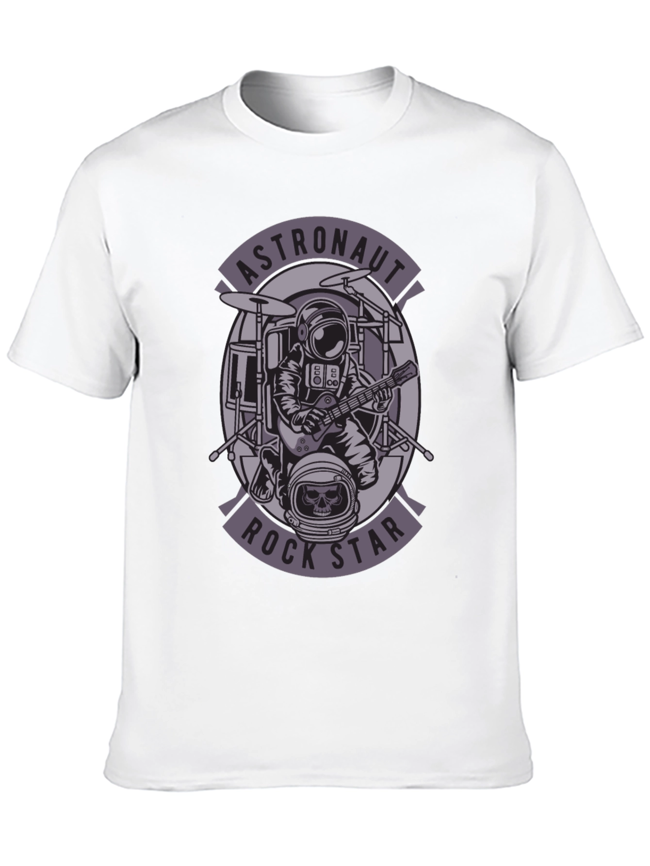 Astronaut Rock Star Graphic Tee