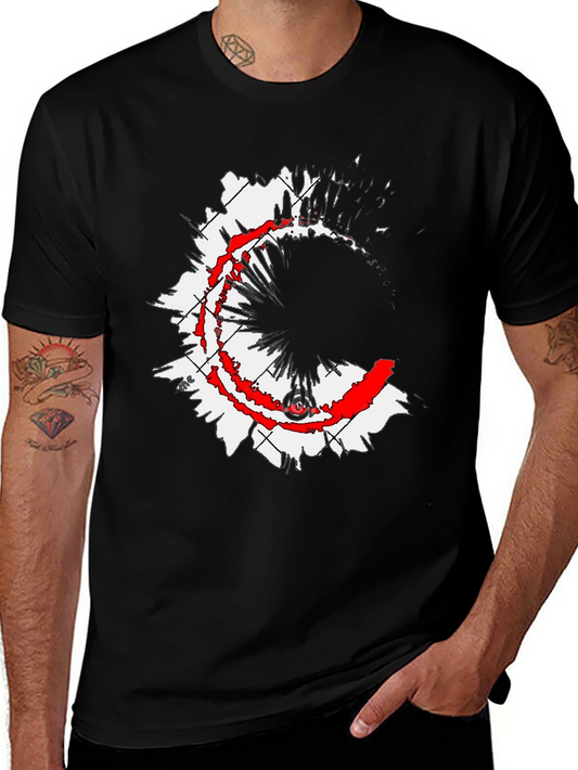 Graphic Print Crew Neck T-Shirt