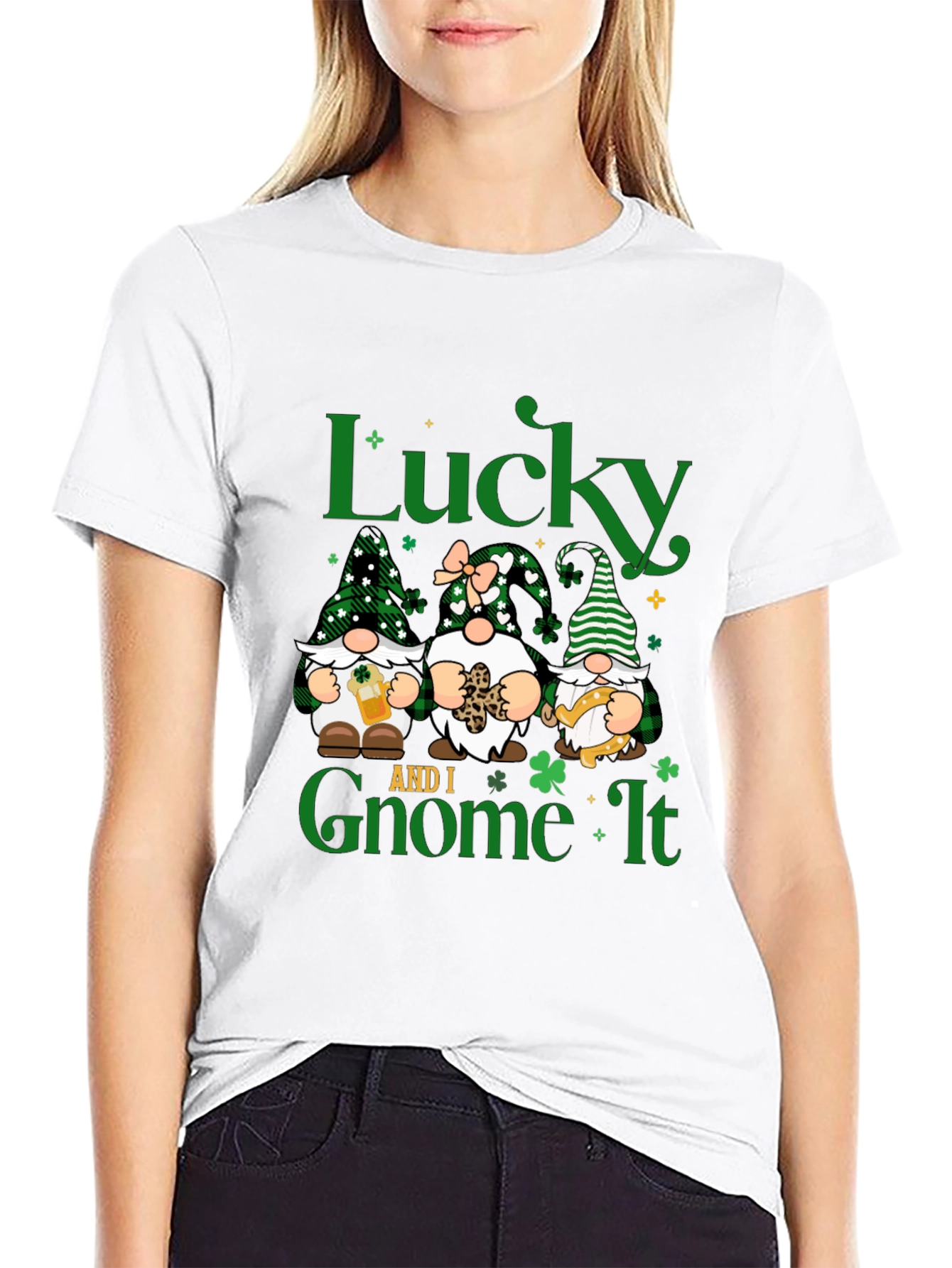 Lucky and I Gnome It T-Shirt