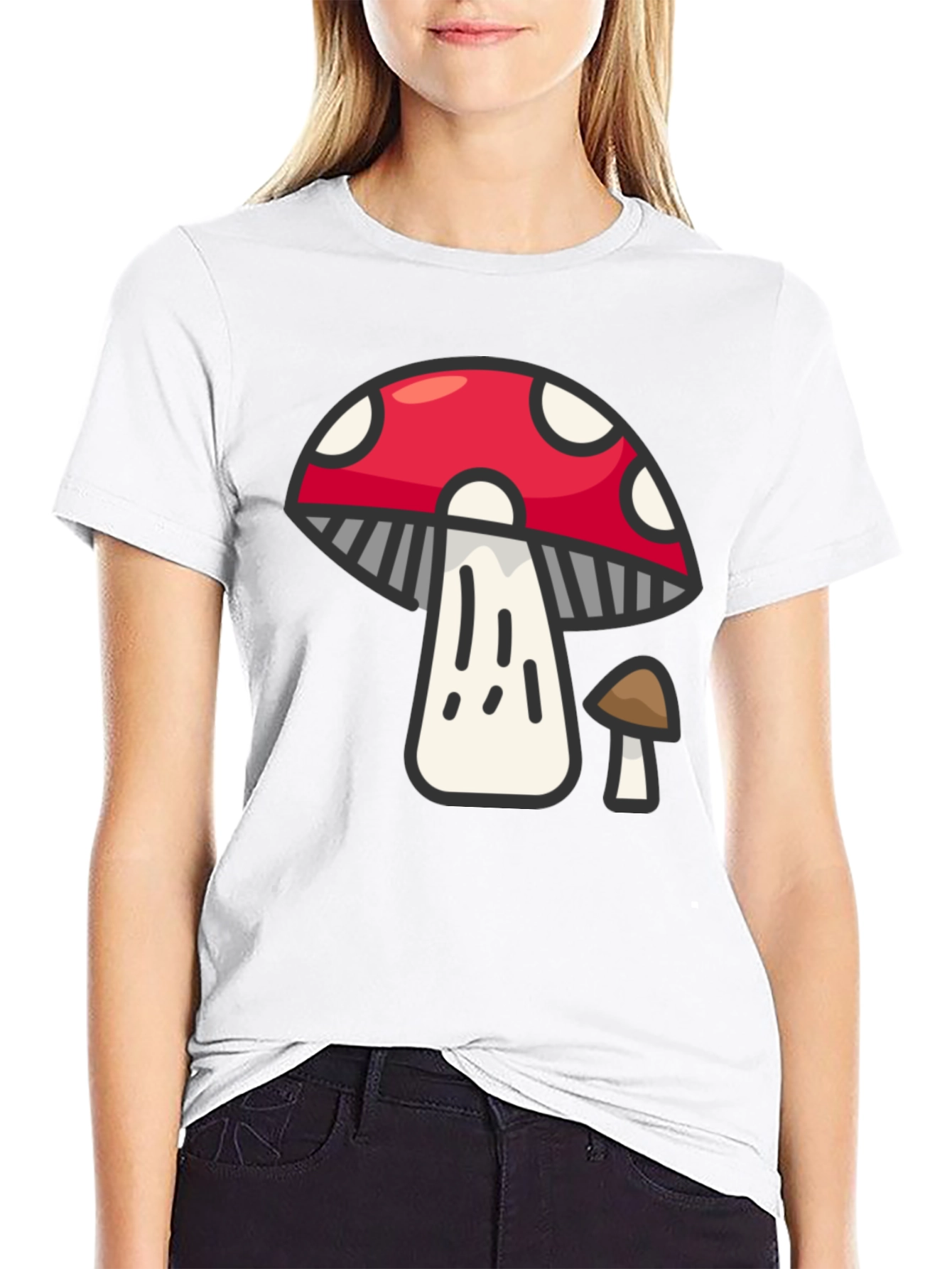 Mushroom Graphic T-Shirt - Funky Fungi Tee