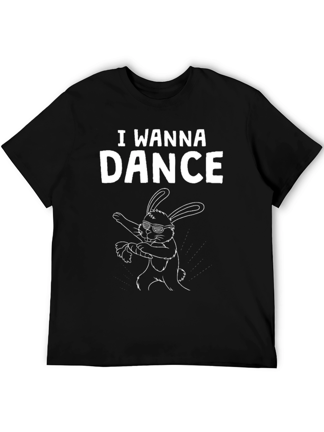 I Wanna Dance Bunny T-Shirt