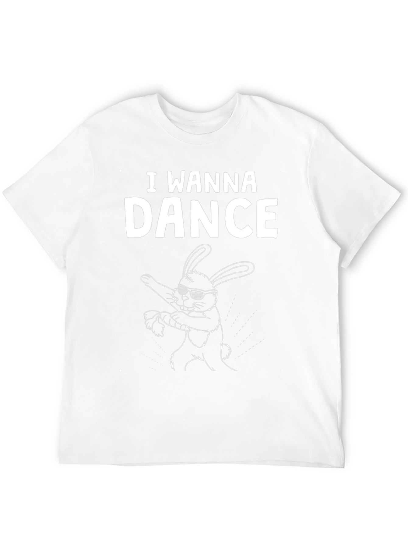 I Wanna Dance Bunny T-Shirt