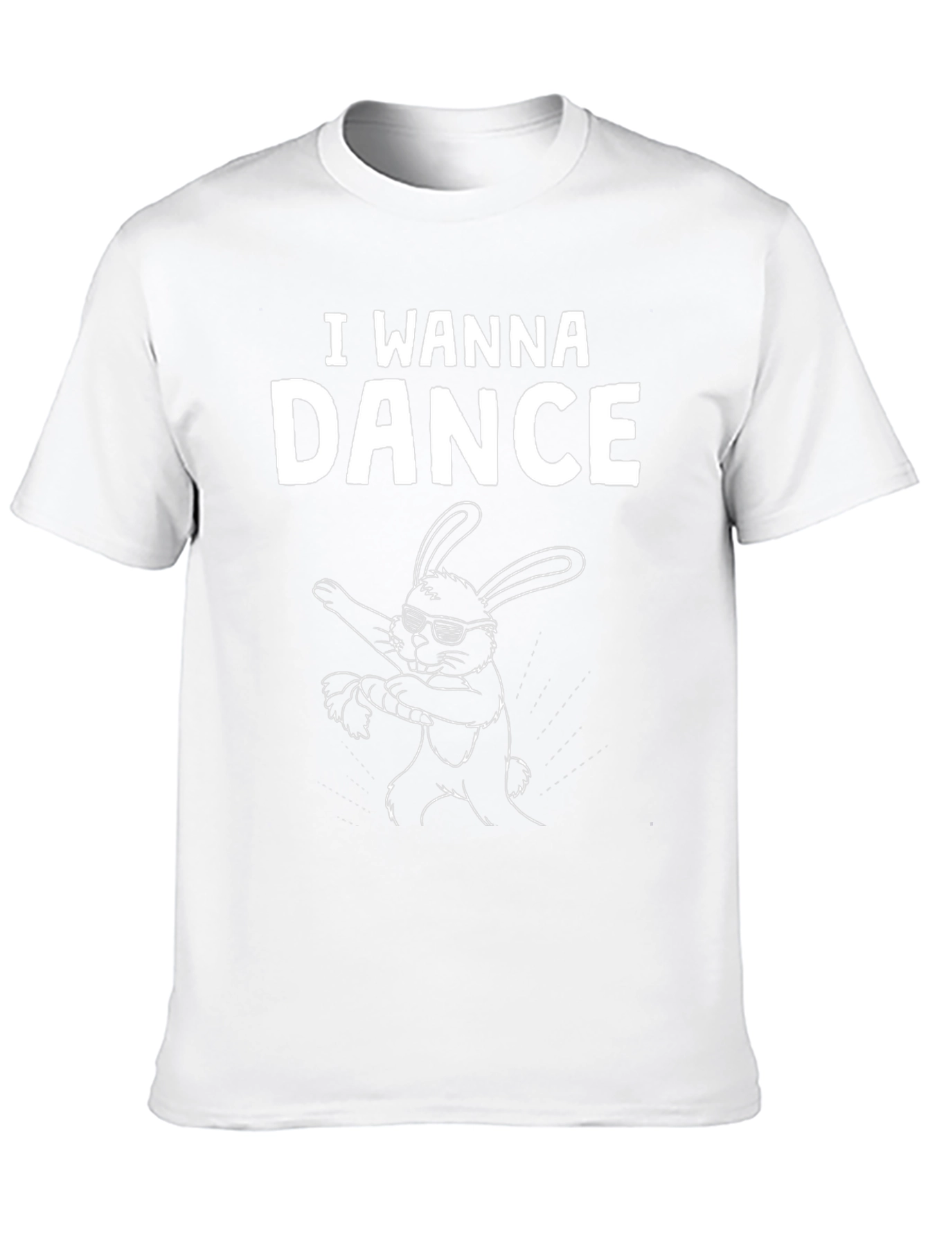 I Wanna Dance Bunny T-Shirt