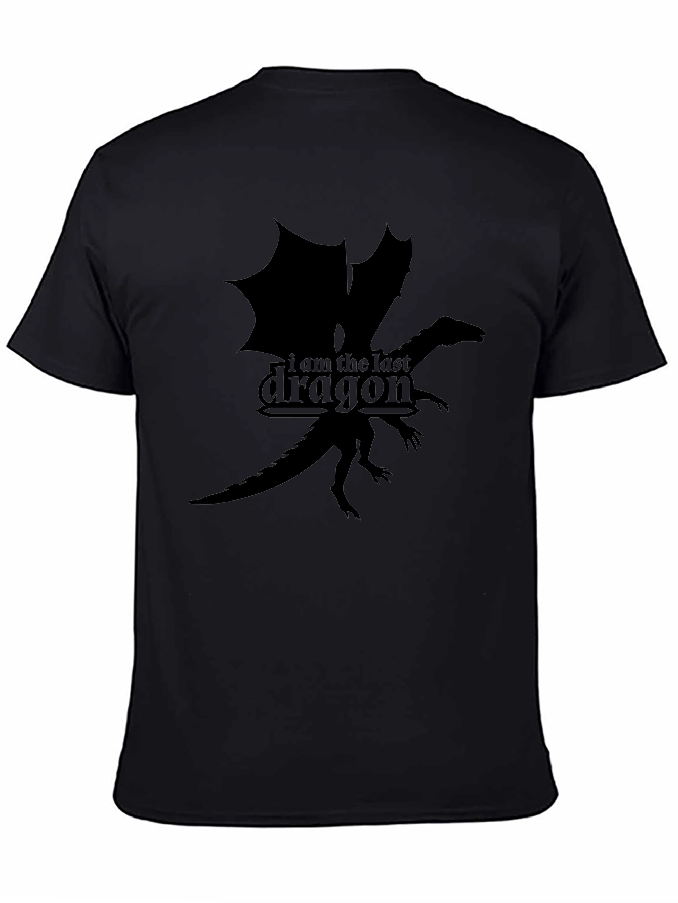 Last Dragon Graphic Tee - Mens Black T-Shirt