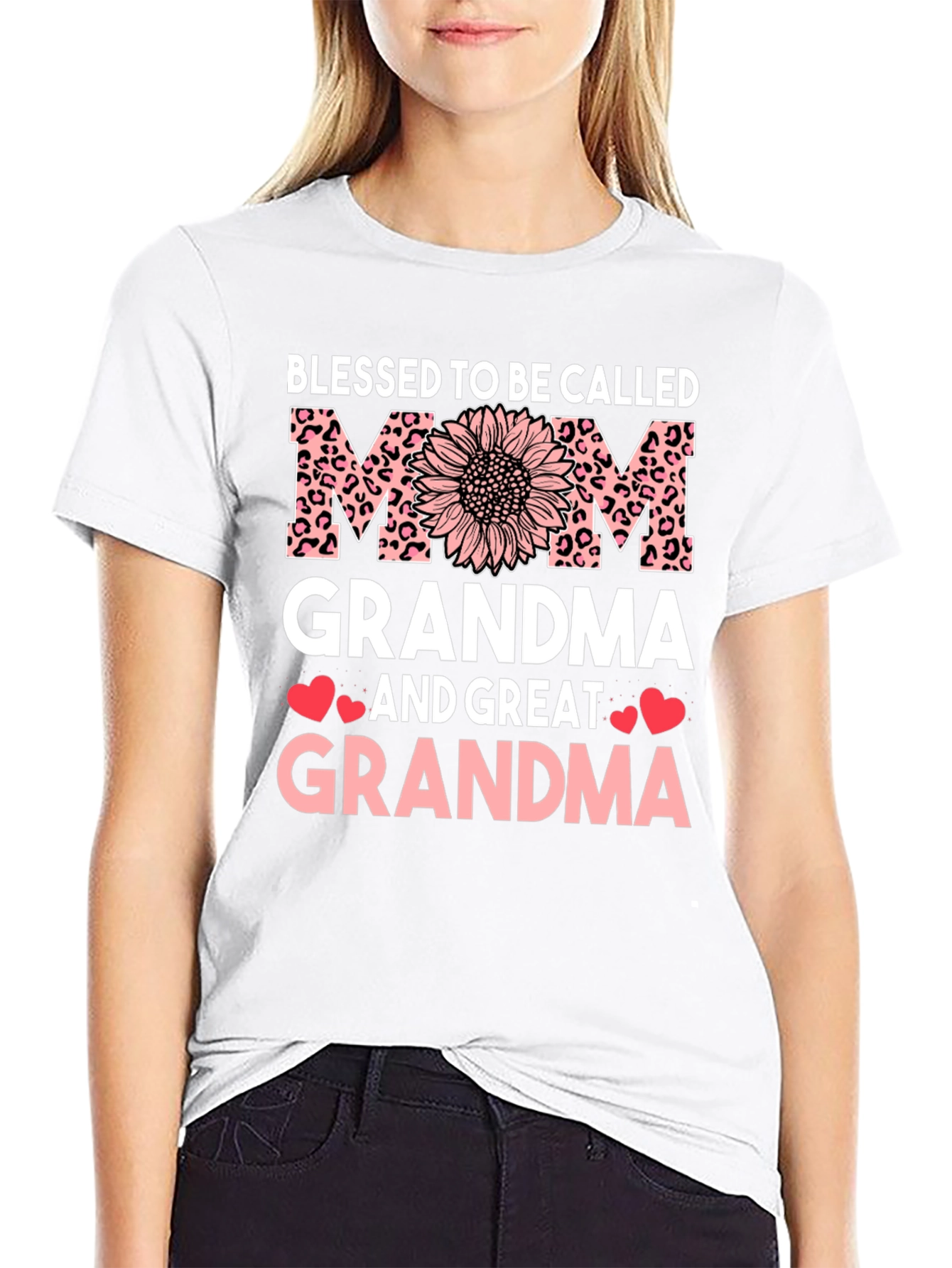 Blessed Mom Grandma Great Grandma T-Shirt
