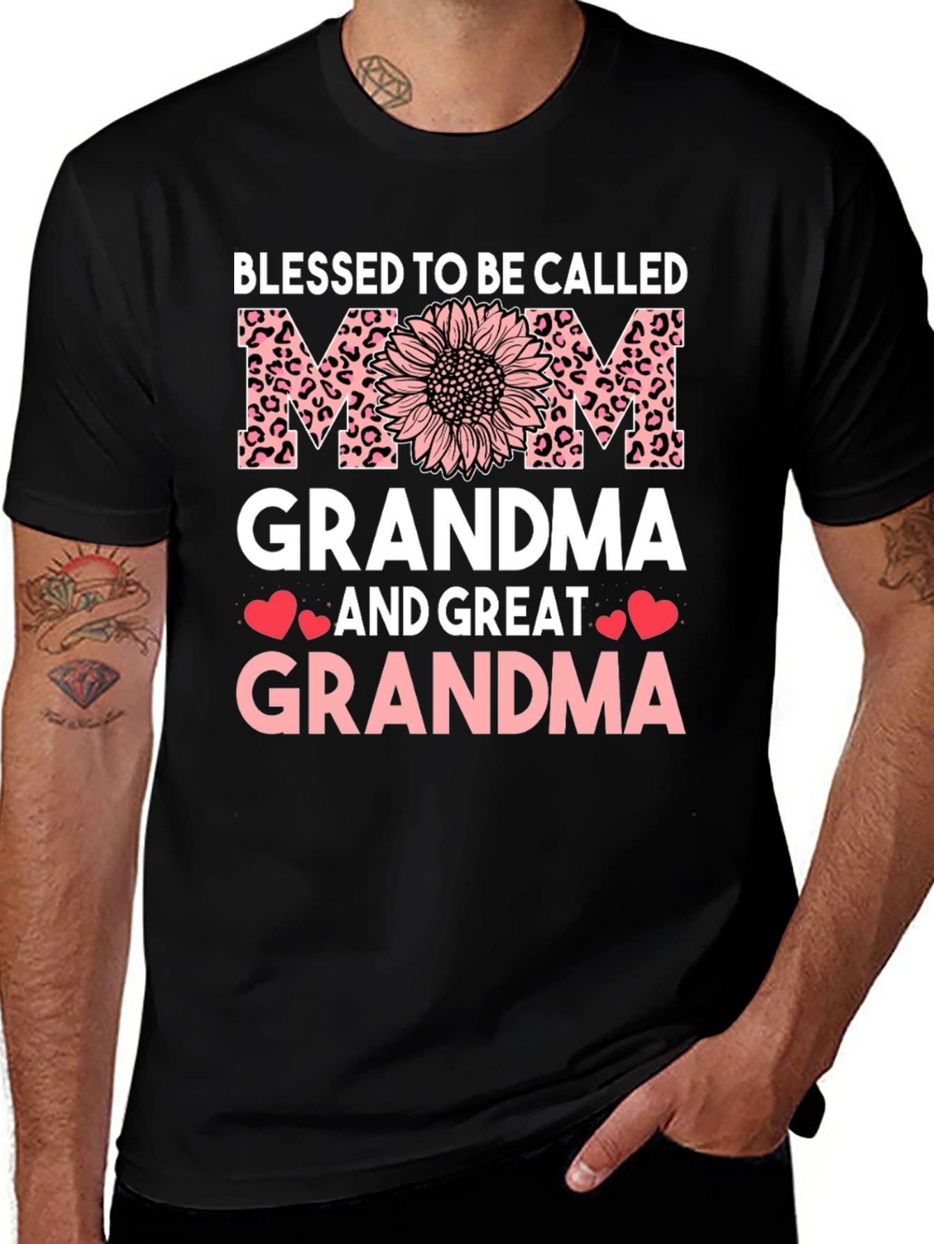 Blessed Mom Grandma Great Grandma T-Shirt