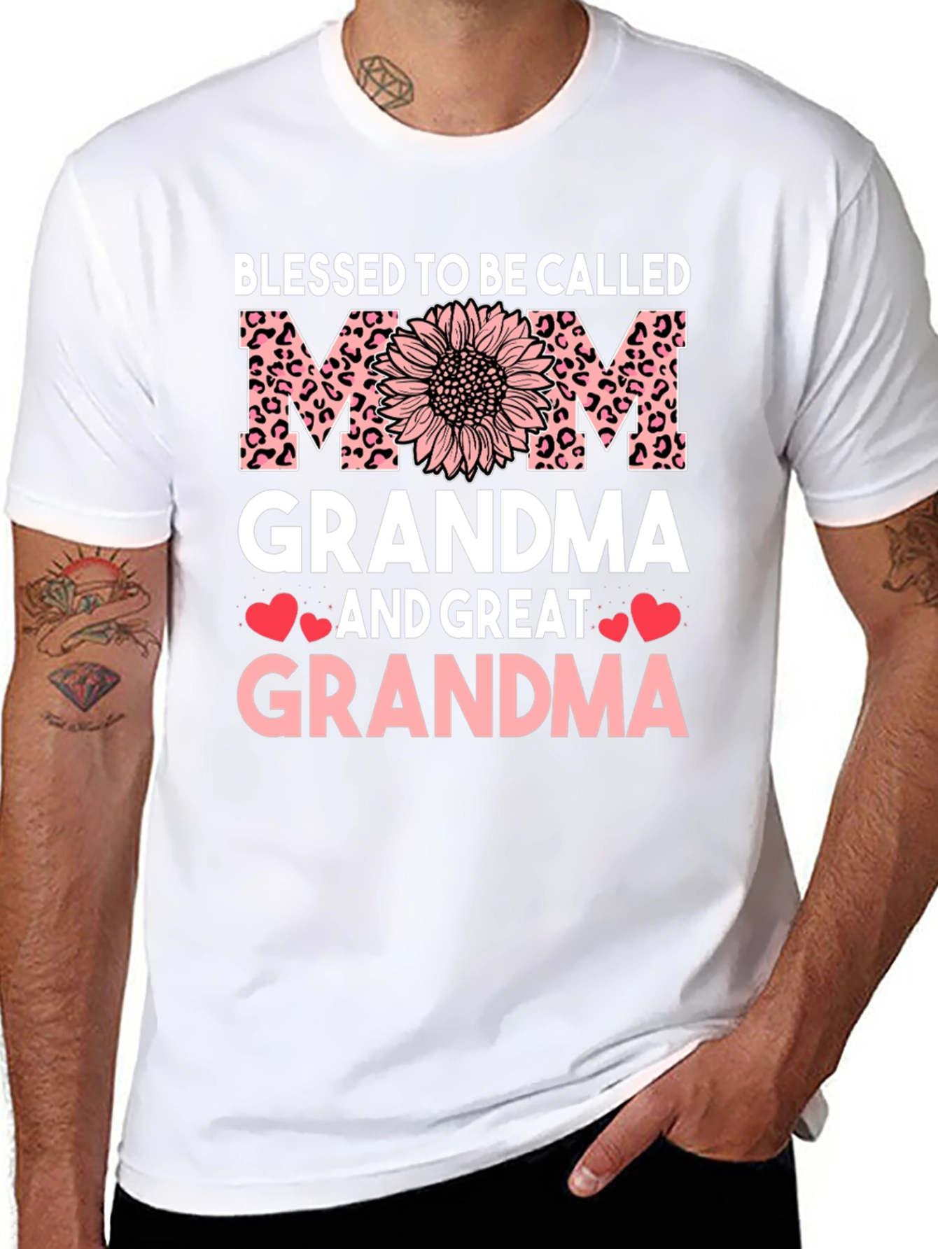Blessed Mom Grandma Great Grandma T-Shirt