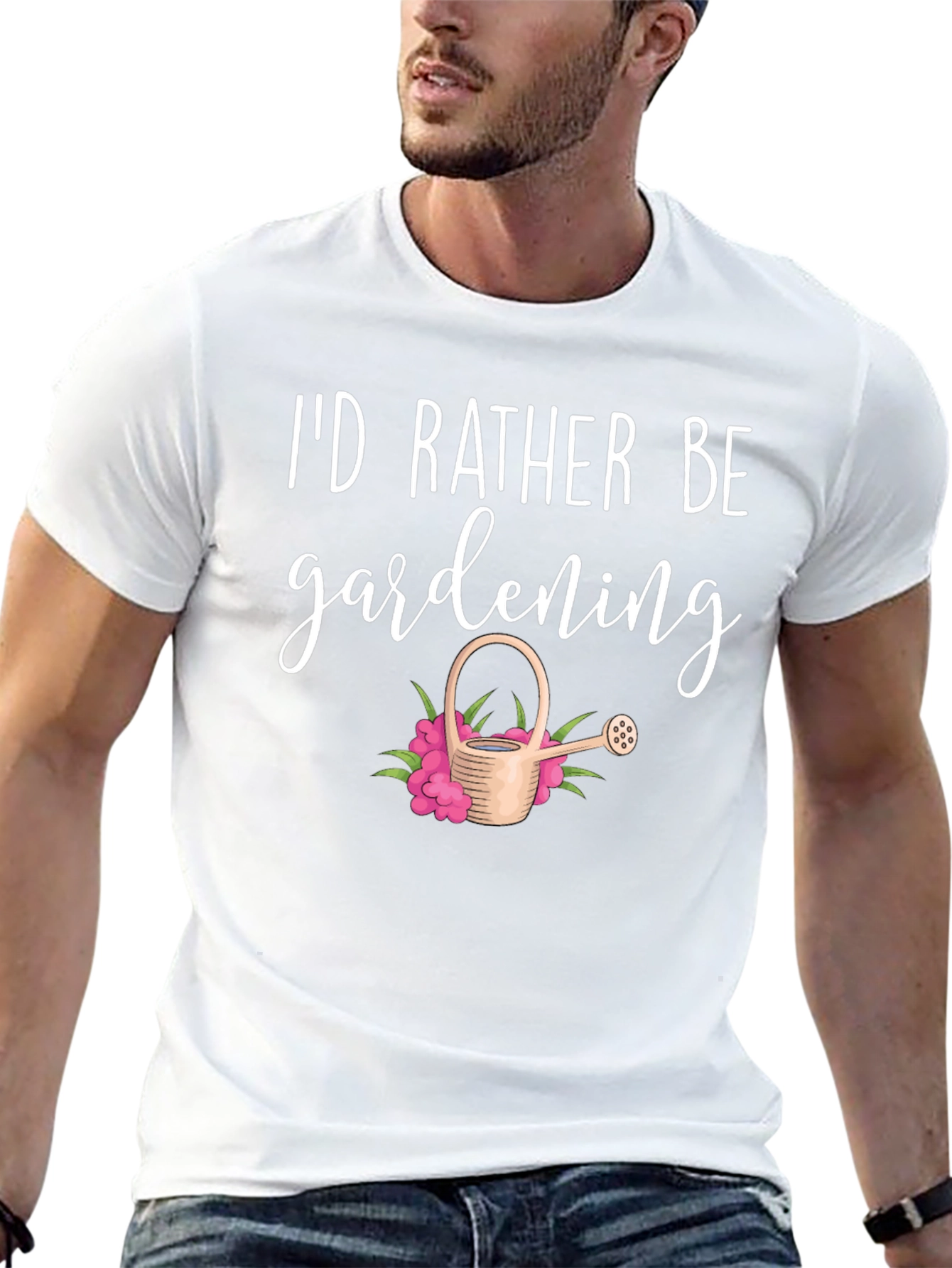 Gardening Lovers Black T-Shirt