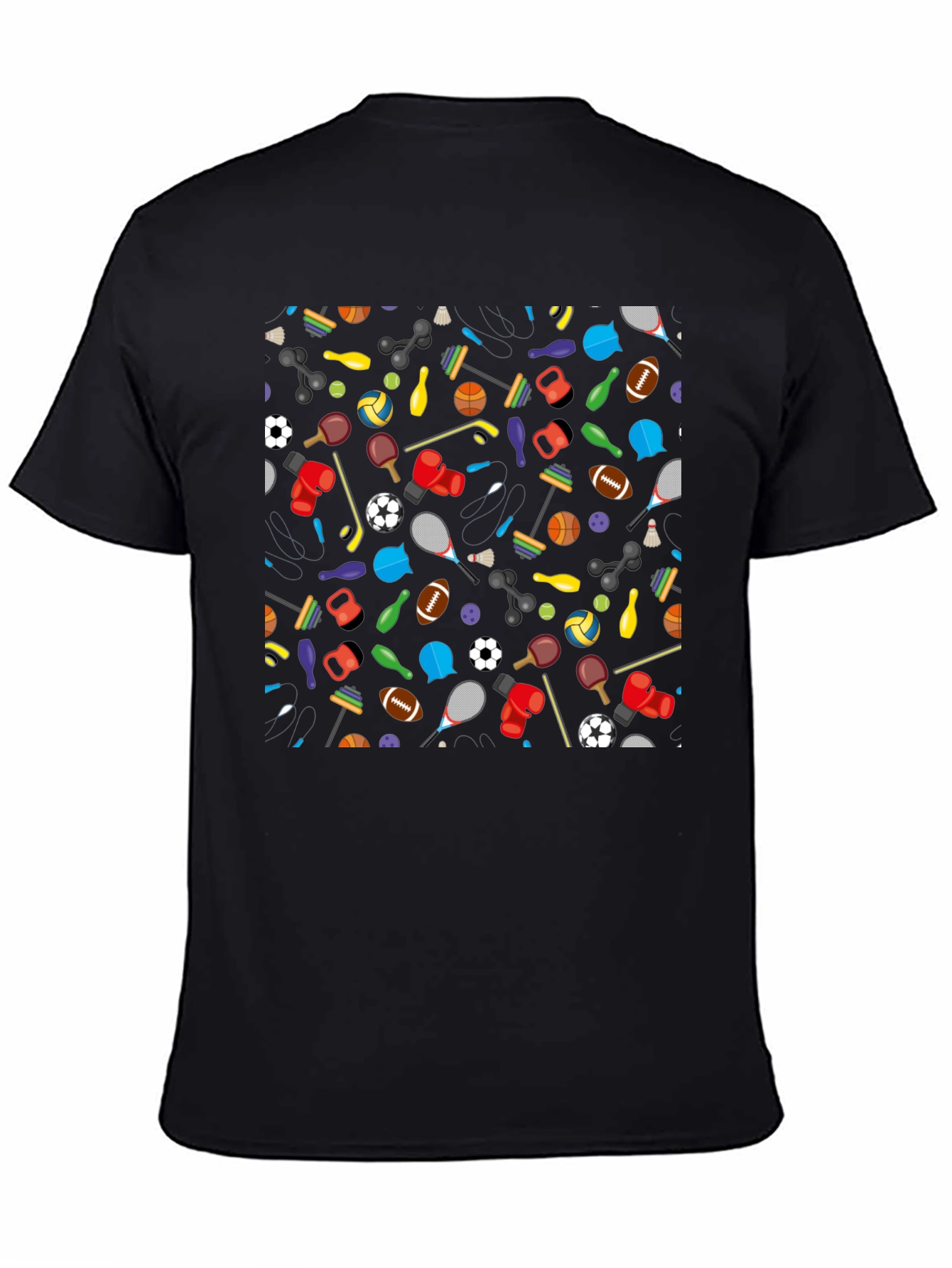Sports Pattern T-Shirt