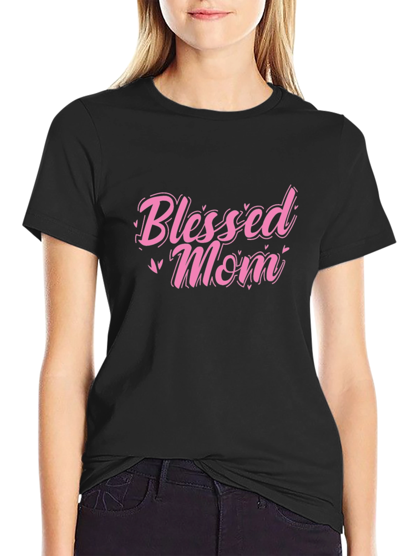 Blessed Mom Graphic Tee - Stylish Mothers Day Gift!