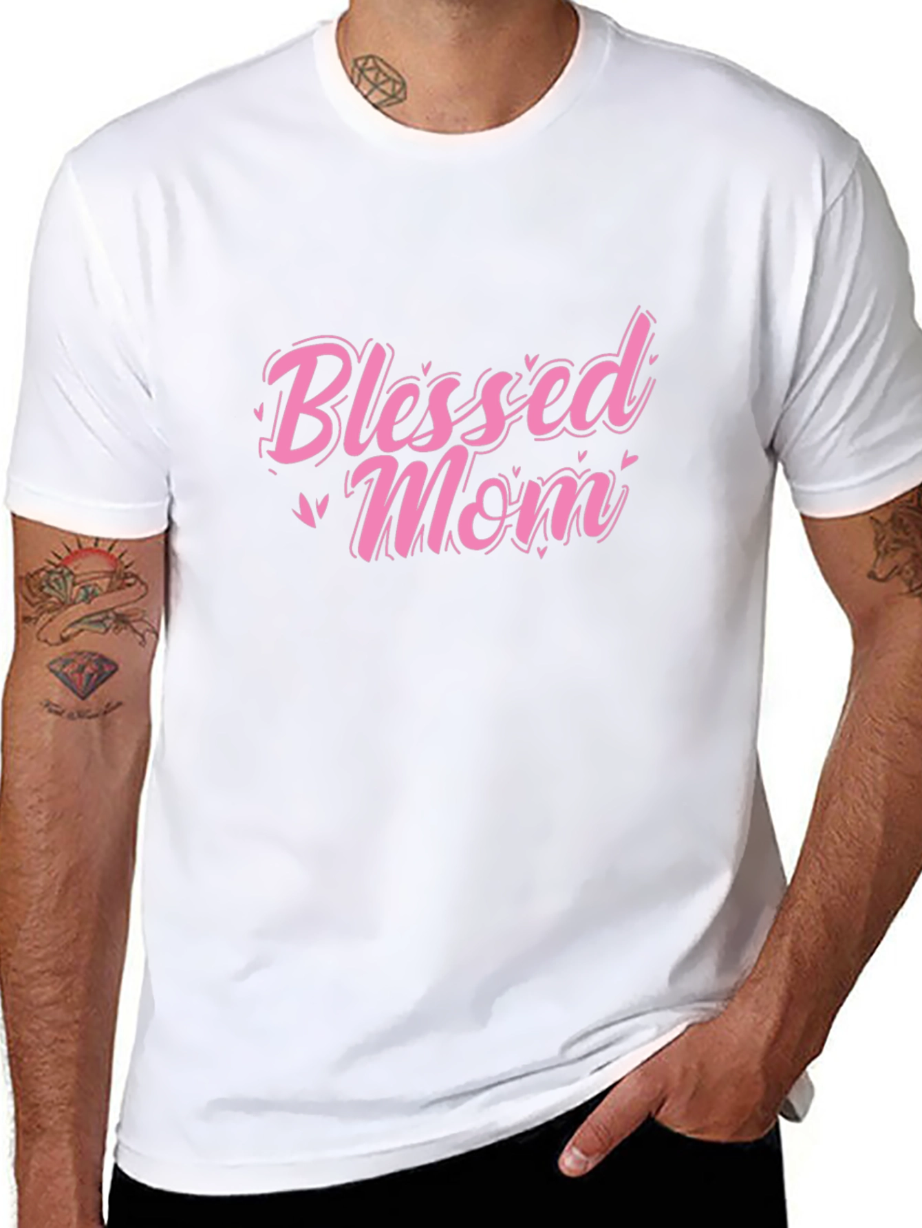Blessed Mom Graphic Tee - Stylish Mothers Day Gift!