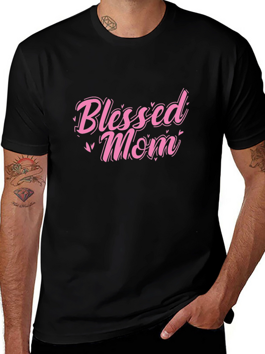 Blessed Mom Graphic Tee - Stylish Mothers Day Gift!