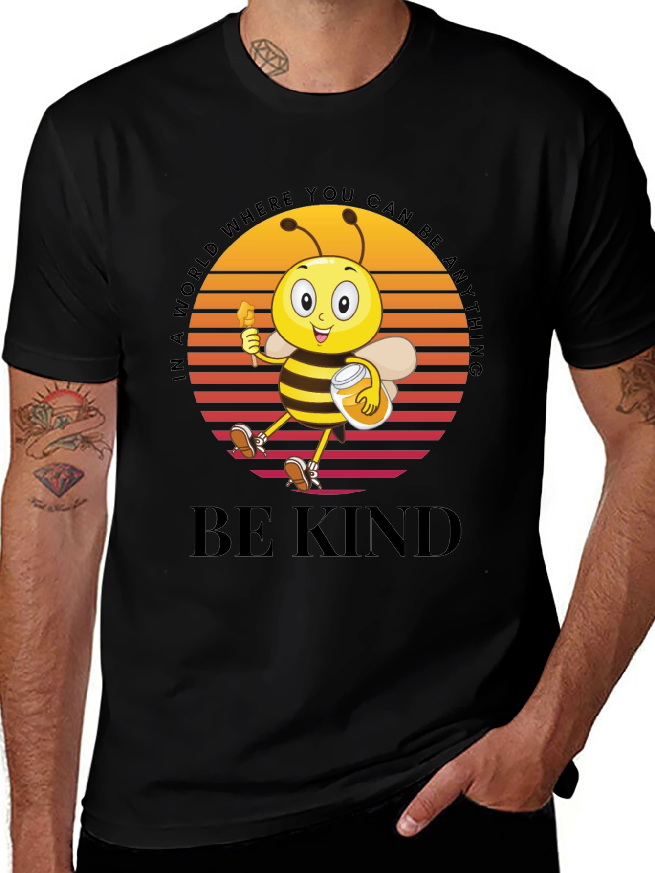 Be Kind Bee Graphic T-Shirt