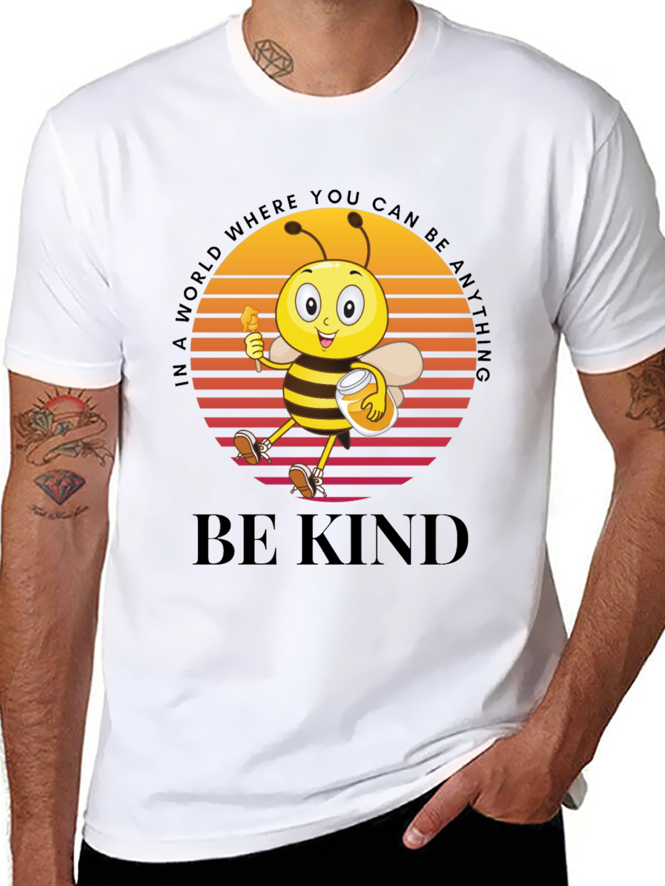 Be Kind Bee Graphic T-Shirt