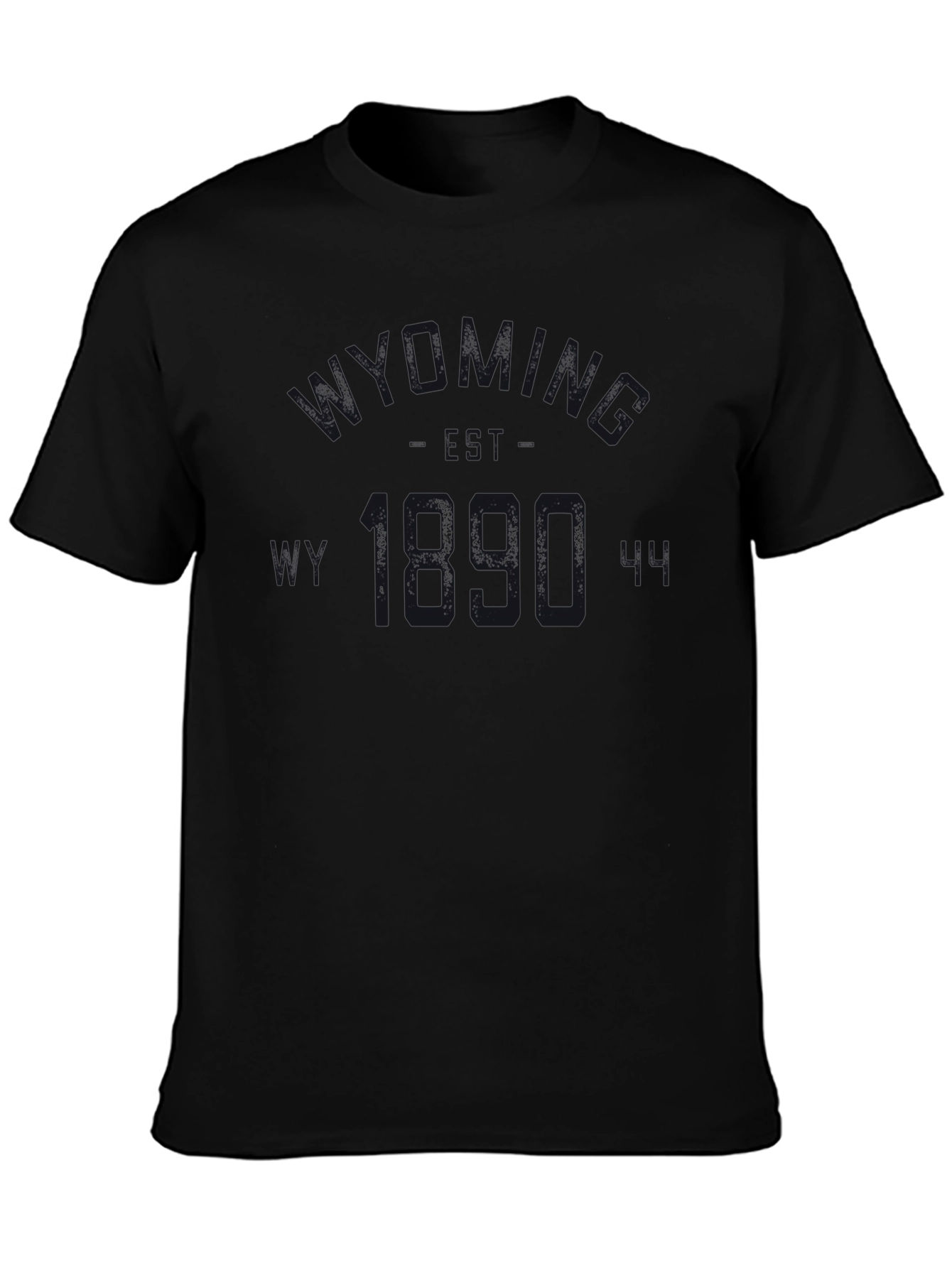 Simple Black Crew Neck T-Shirt