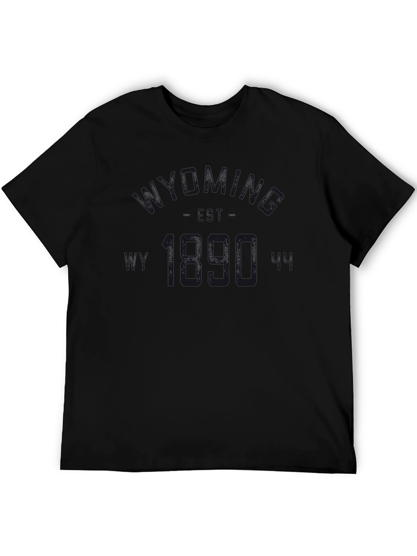 Simple Black Crew Neck T-Shirt