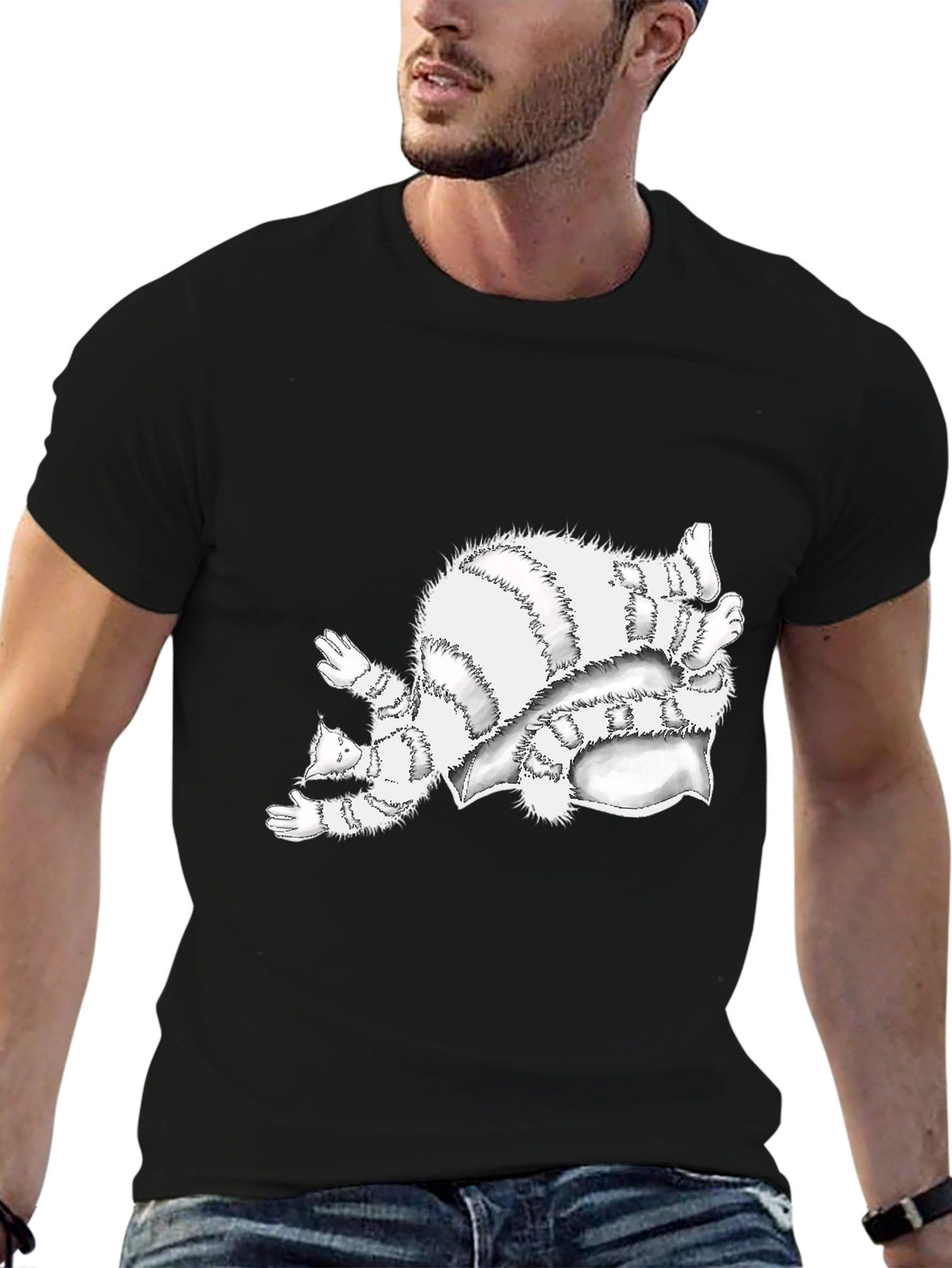 Funny Cat Nap T-Shirt