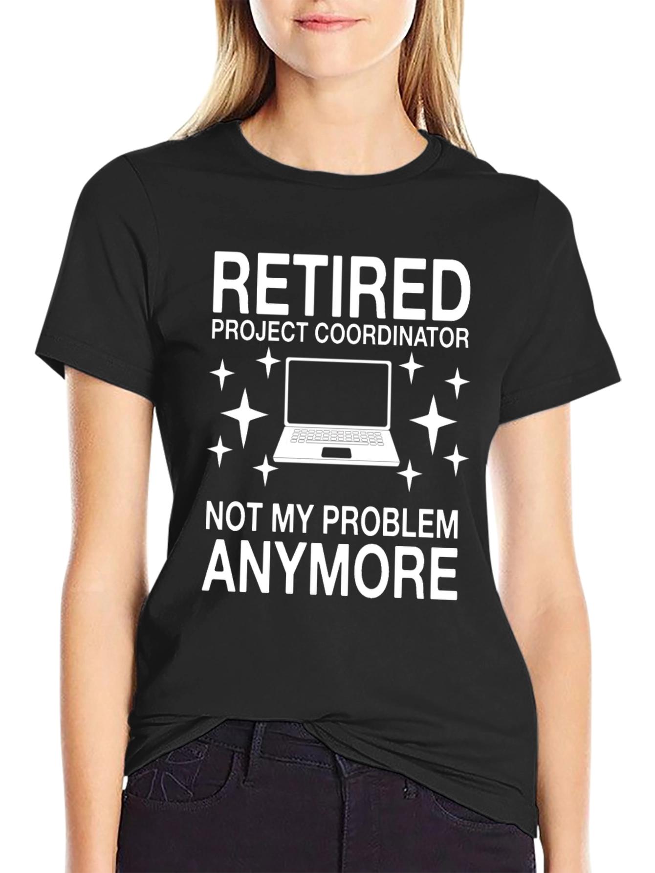 Retired Project Coordinator Funny T-Shirt