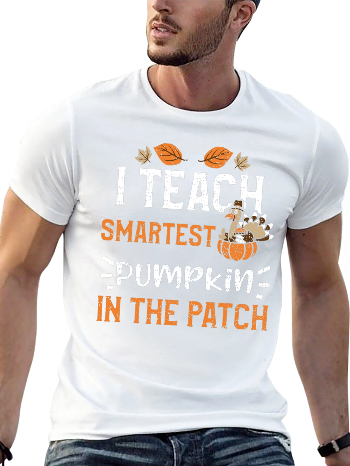 I Teach Smartest Pumpkin in the Patch T-Shirt