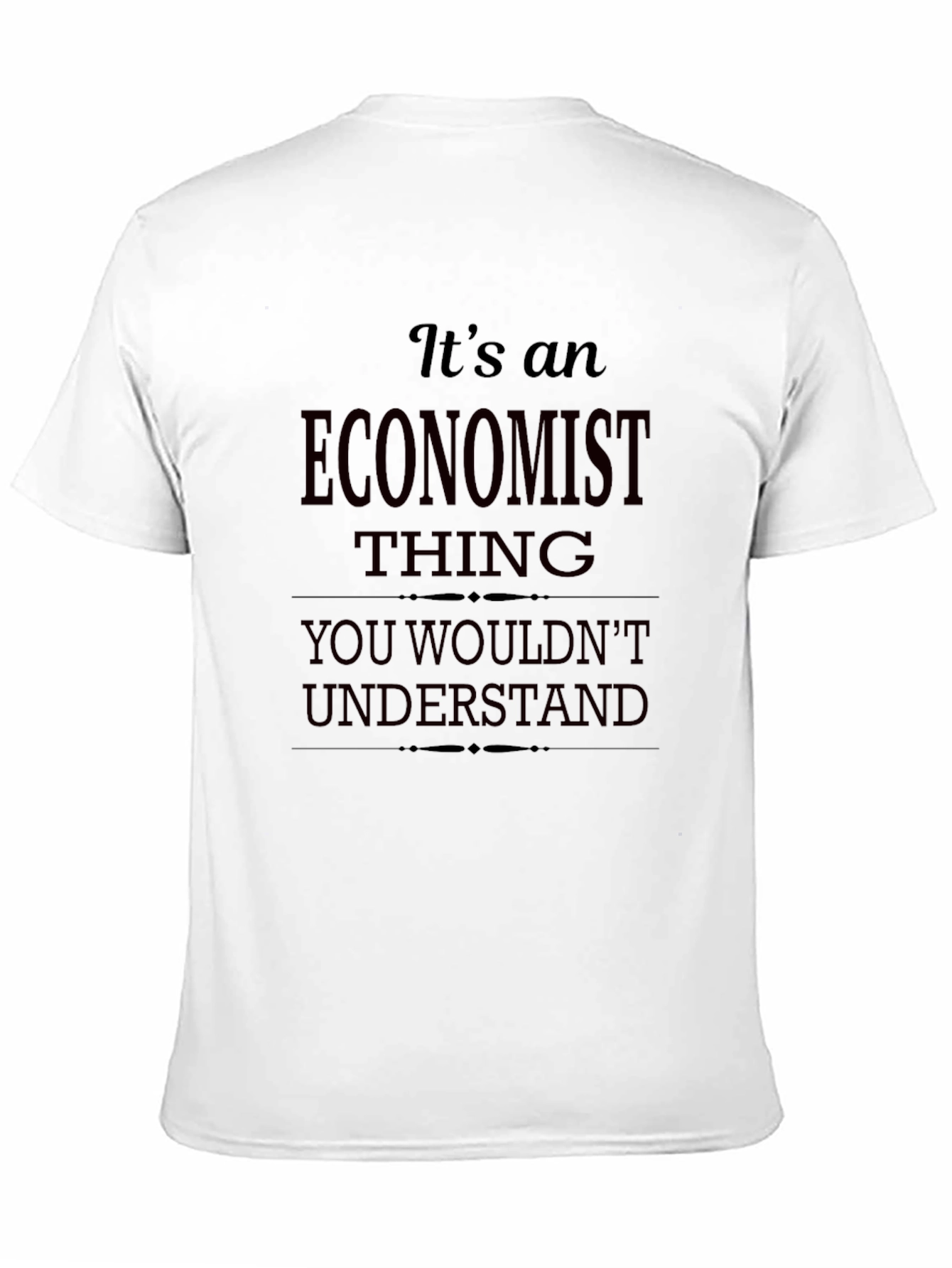 Economist Thing Graphic T-Shirt