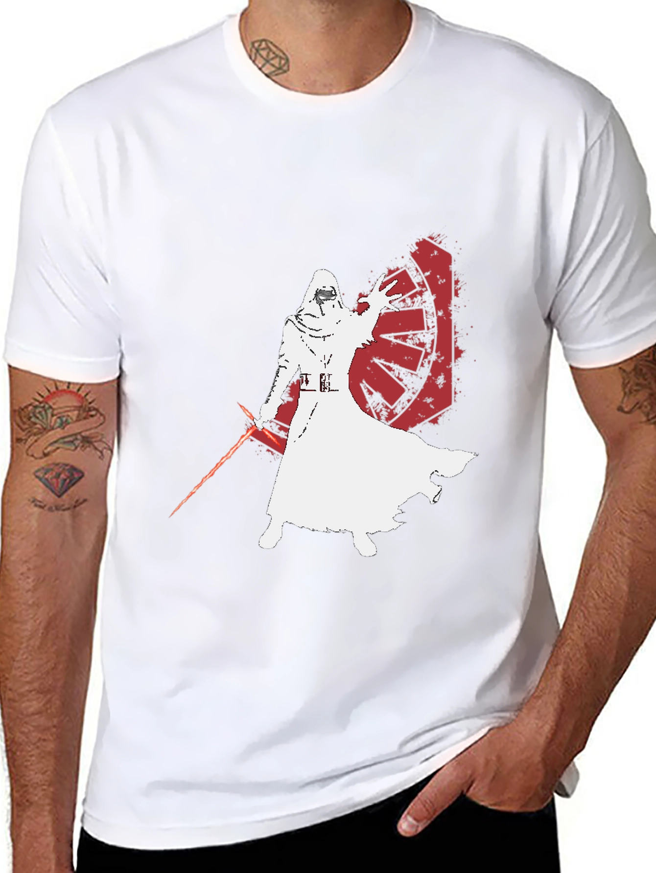 Star Wars Kylo Ren Graphic T-Shirt - Black
