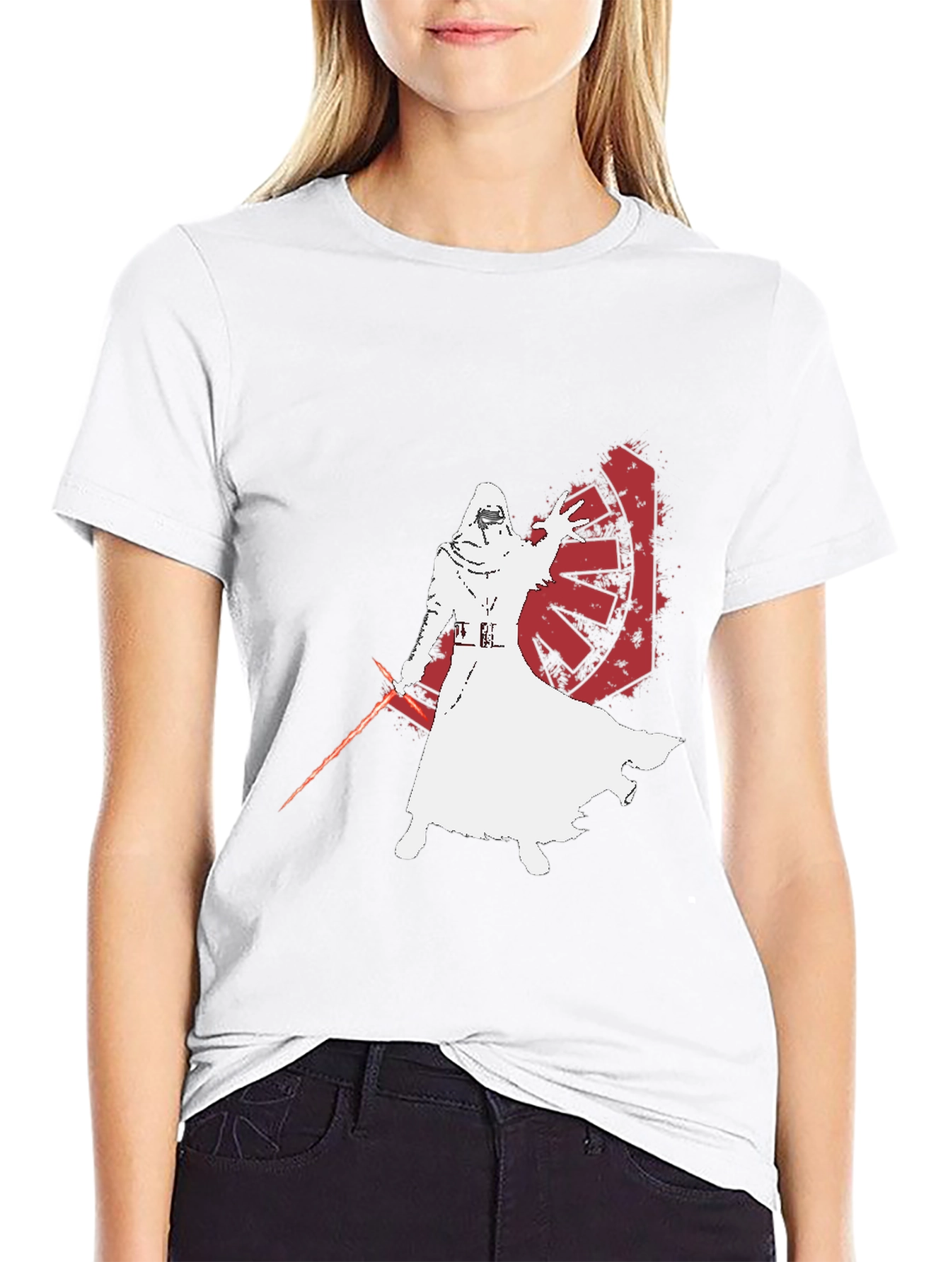 Star Wars Kylo Ren Graphic T-Shirt - Black